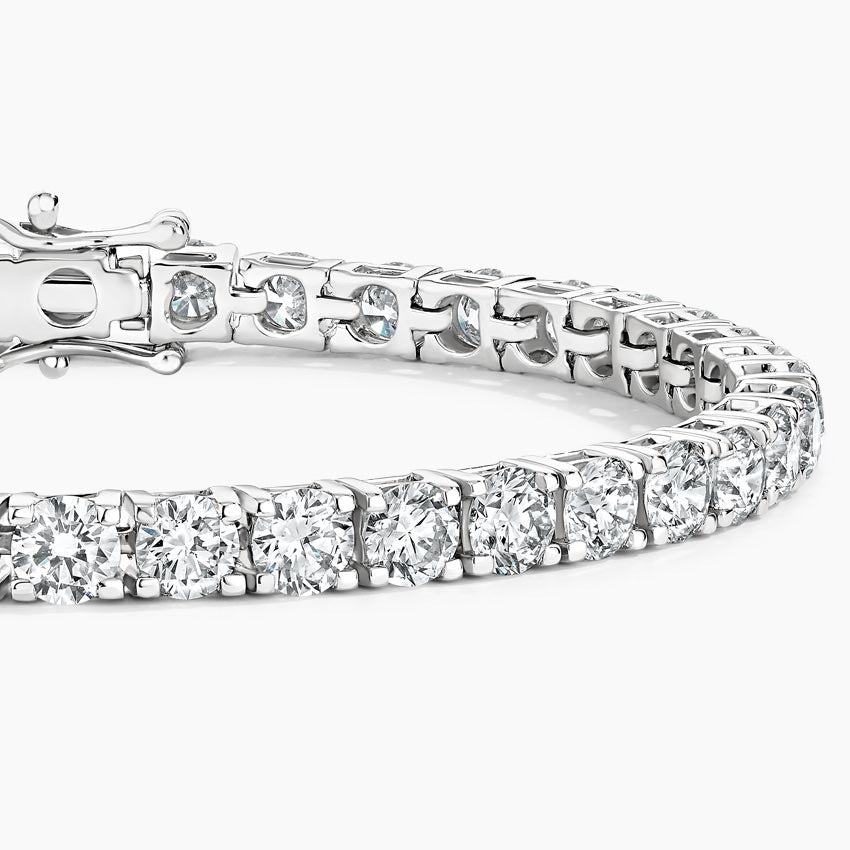 Round Tennis Lab Diamond Bracelet (15 ct. tw.) 18K Gold