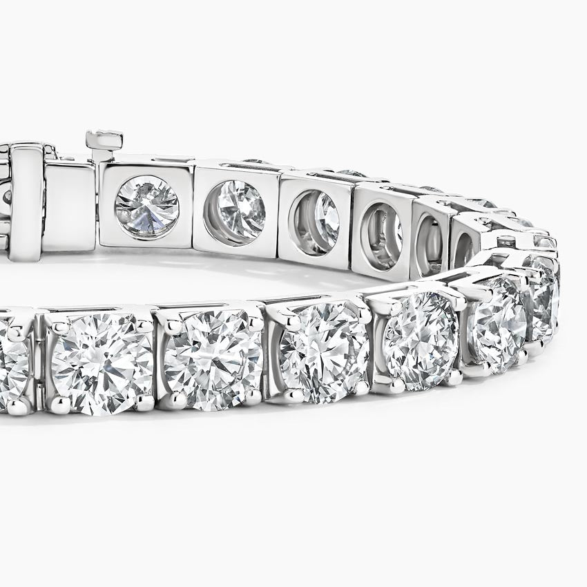 Round Tennis Lab Diamond Bracelet (27 ct. tw.) 18K Gold