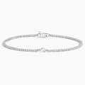 Pear & Round Bespoke Lab Diamond Tennis Bracelet ( 2 ct. tw.) 18K Gold