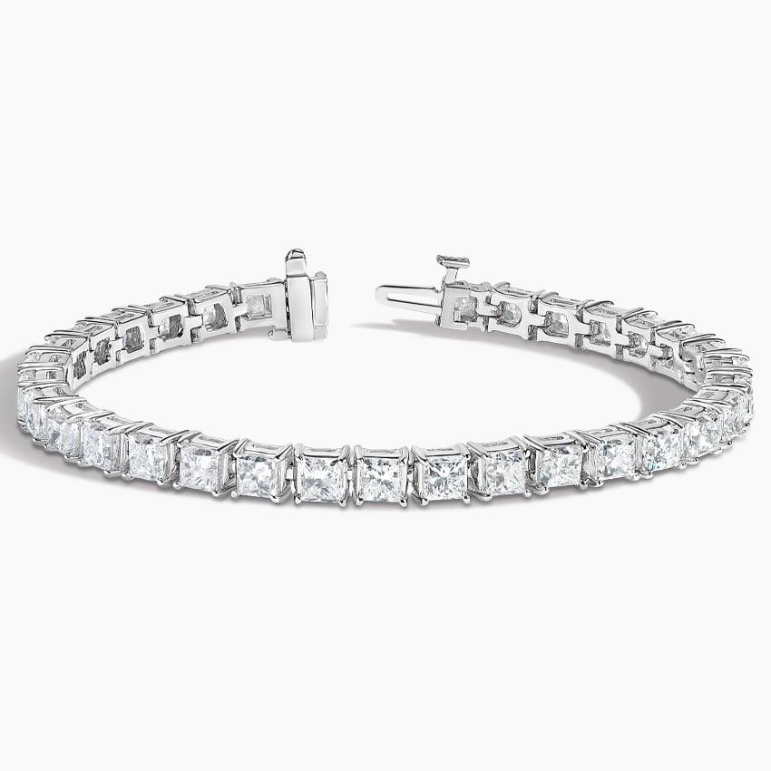 Princess Tennis Lab Diamond Bracelet (18 ct. tw.) 18K Gold