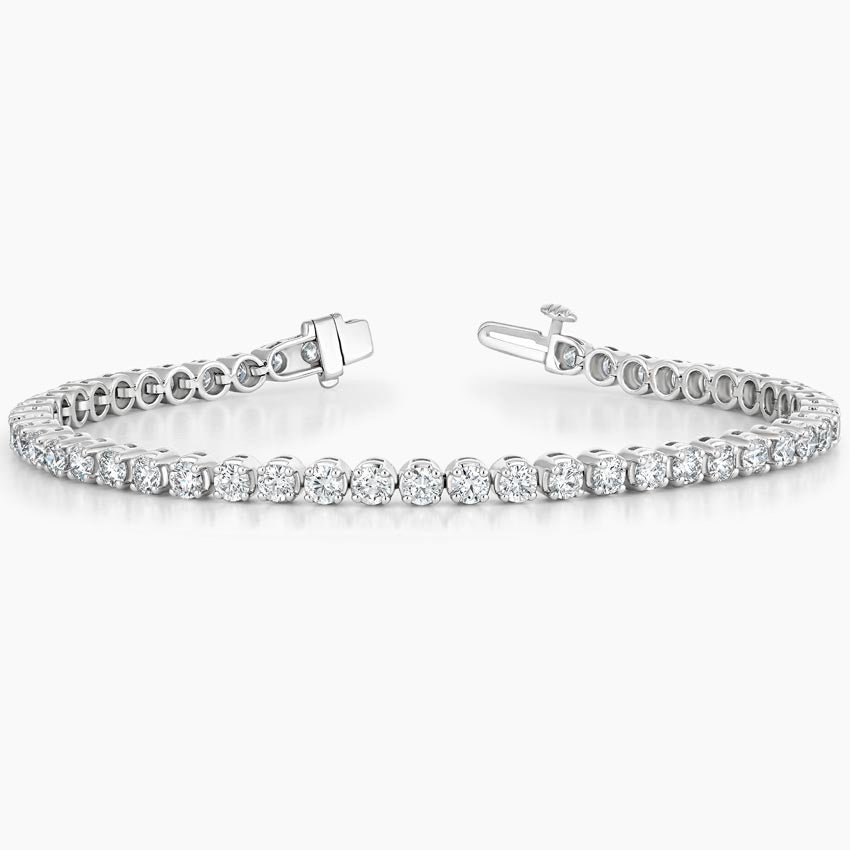 Bracelet | 5 ct | White Gold | Tennis Bracelet  | Round