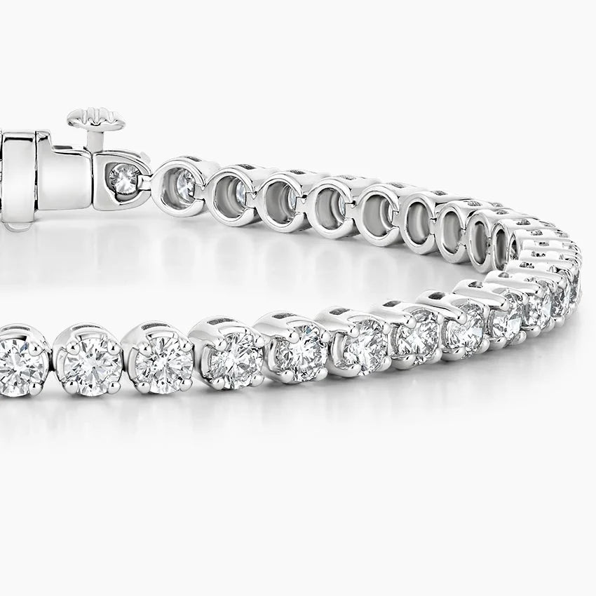 Bracelet | 5 ct | White Gold | Tennis Bracelet  | Round