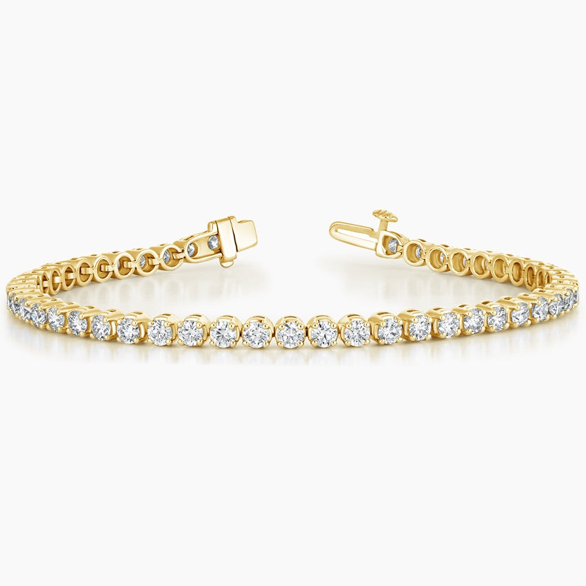 Bracelet | 5 ct | White Gold | Tennis Bracelet  | Round