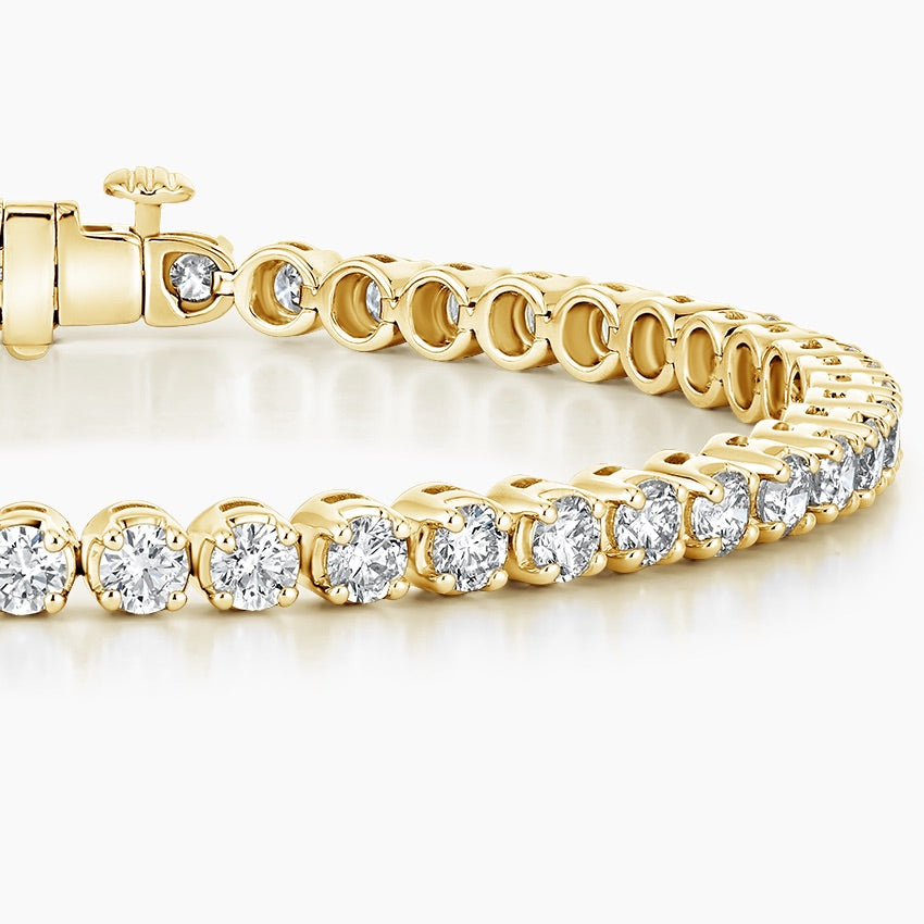 Bracelet | 5 ct | White Gold | Tennis Bracelet  | Round