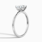 Toi et Moi Double Pear Cut Engagement Ring in Solid Gold⁠