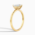 Toi et Moi Double Pear Cut Engagement Ring in Solid Gold⁠