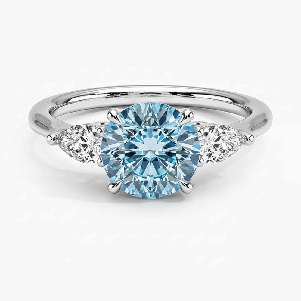 ecomposer-diamond color-blue, ecomposer-view with diamond shape-round