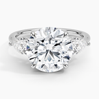 Round White Gold