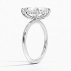 Marquise Cut Diamond Solitaire Engagement Ring in Solid Gold⁠