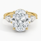 Oval Yellow Gold